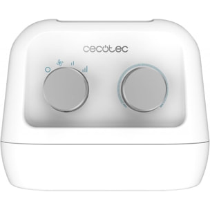 Cecotec Calefactor cerámico ReadyWarm 1500 Max Ceramic White con 1500 W oscilaci