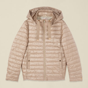 Oltre - Plumífero ligero con capucha - Beige