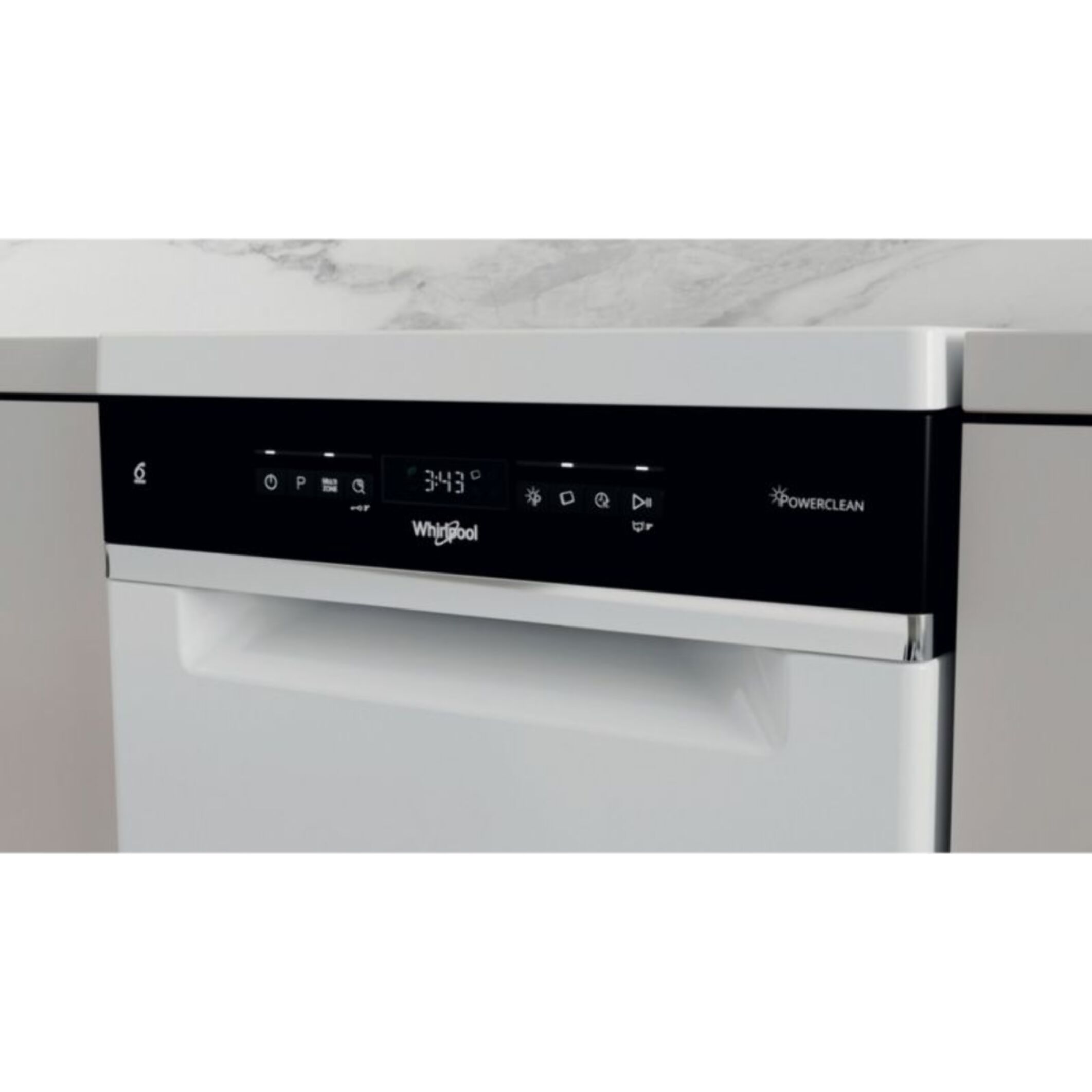 Lave vaisselle 45 cm WHIRLPOOL WSFO3O34PF 6ème Sens