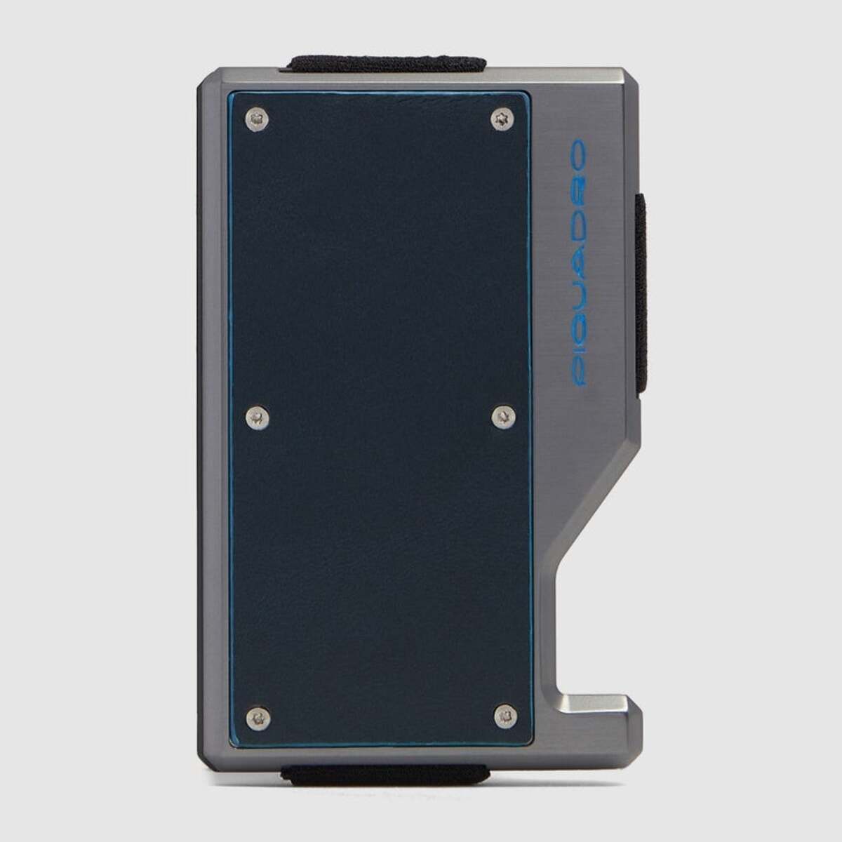 Piquadro Portacarte di credito MagSafe® con fascia elastica