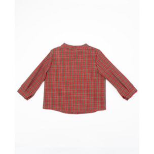 Camisa cuadros rojos