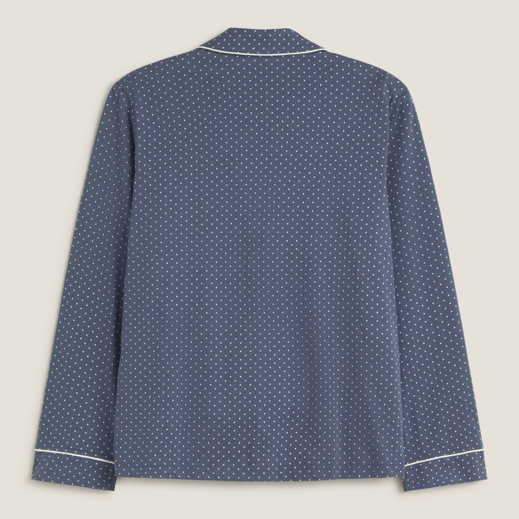 Camisa de algodón punto topos Mimit color azul oscuro 100% Algodón