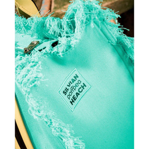 Pompea x Silvian Heach borsa in canvas