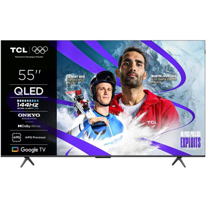 TV QLED TCL 55P89K 144Hz 2025-55 pouces (139cm)