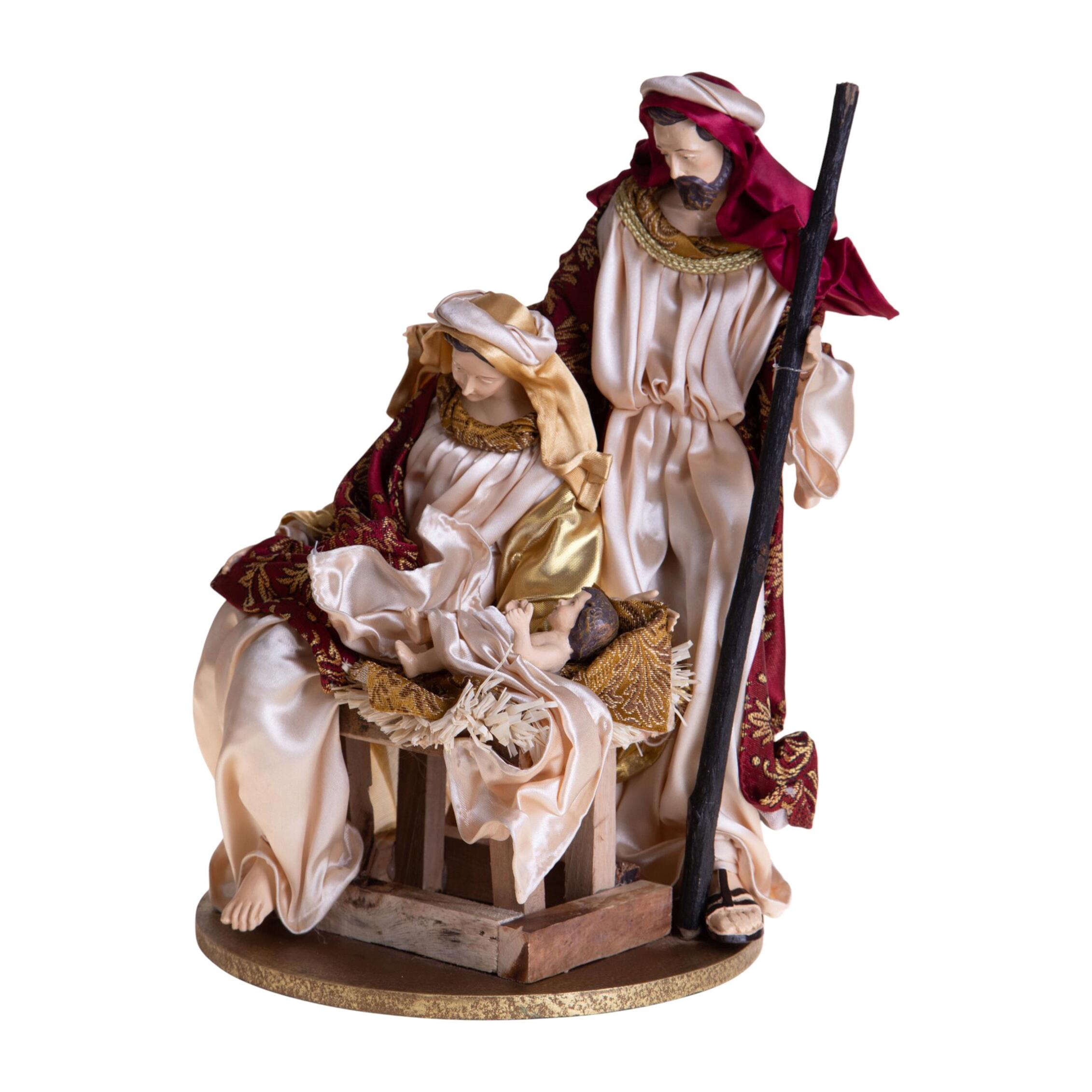 Natività con base - Pezzi 1 - ROSSO - Bianchi Dino SpA