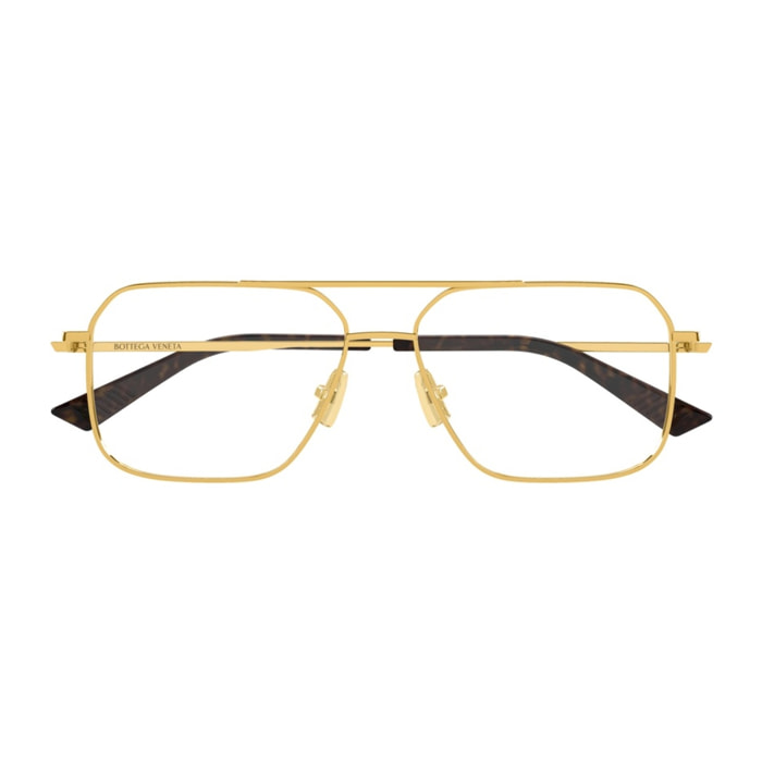 Gafas de Vista Bottega Veneta BV1384O-001 de Metal Hombre 58 mm