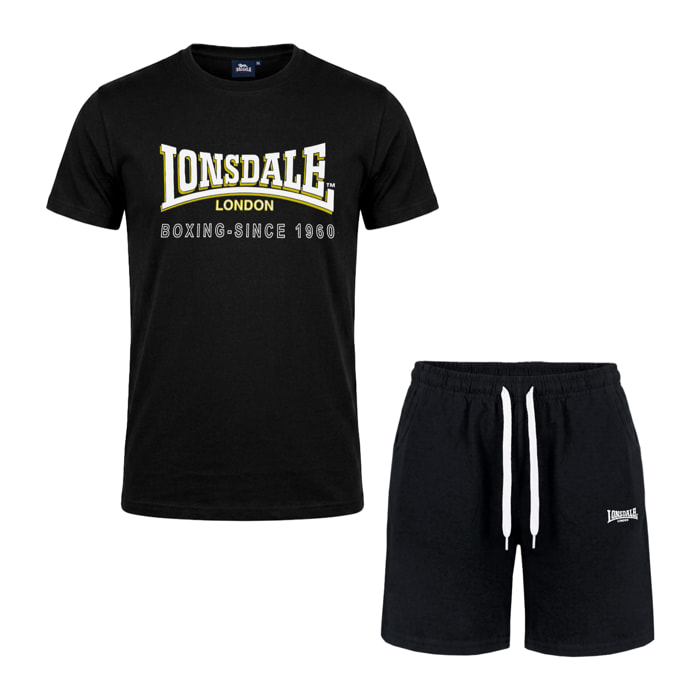 Completo Set Uomo LONSDALE Cotone Corto