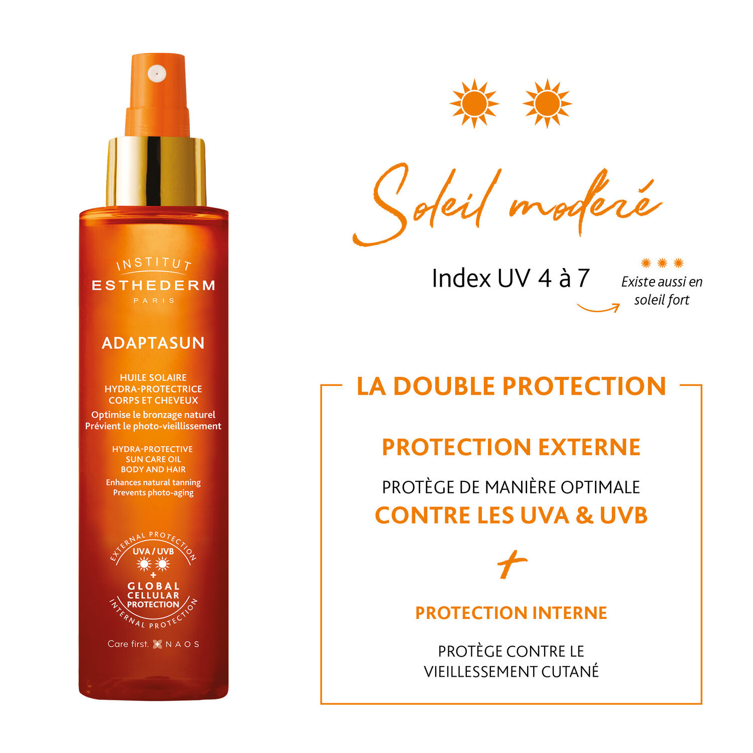 Huile Solaire - Soleil Modéré 150 ml