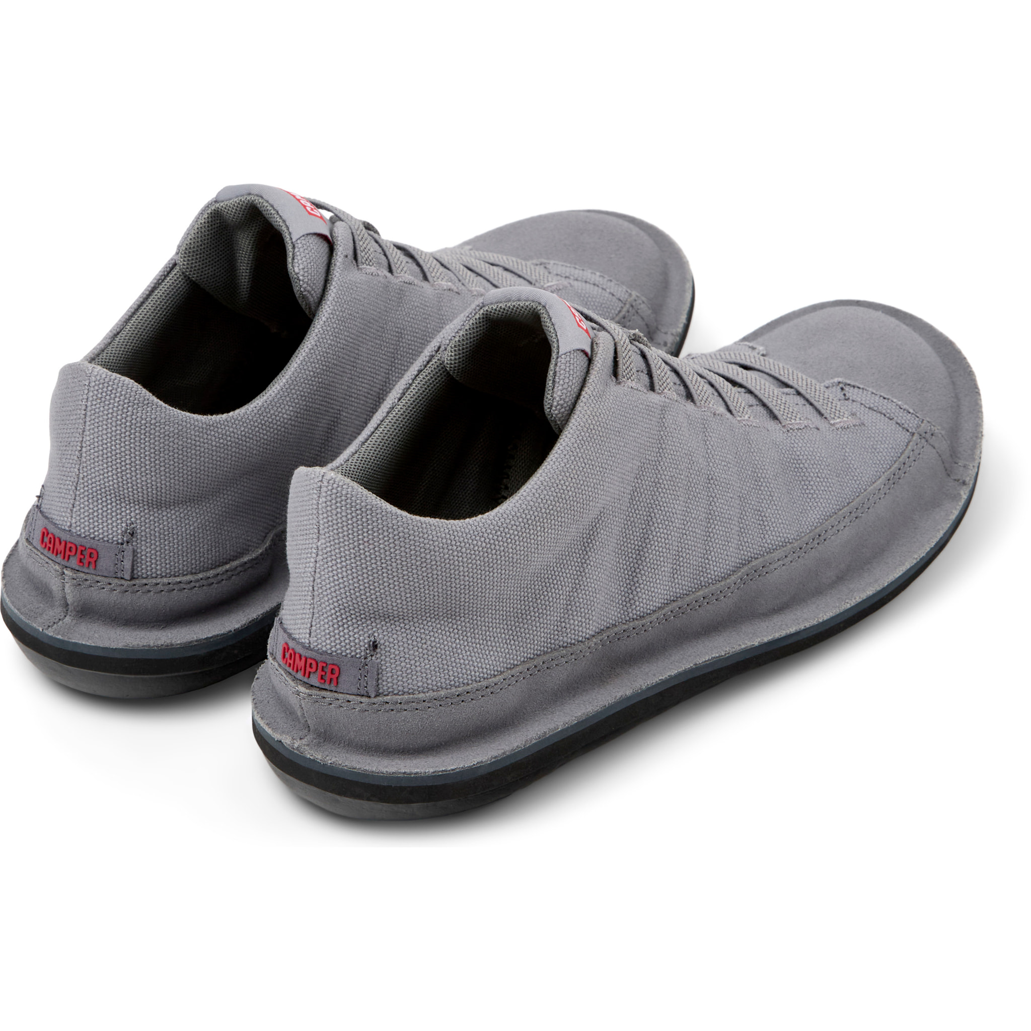Zapatillas - CAMPER Beetle - Gris - Tejido natural