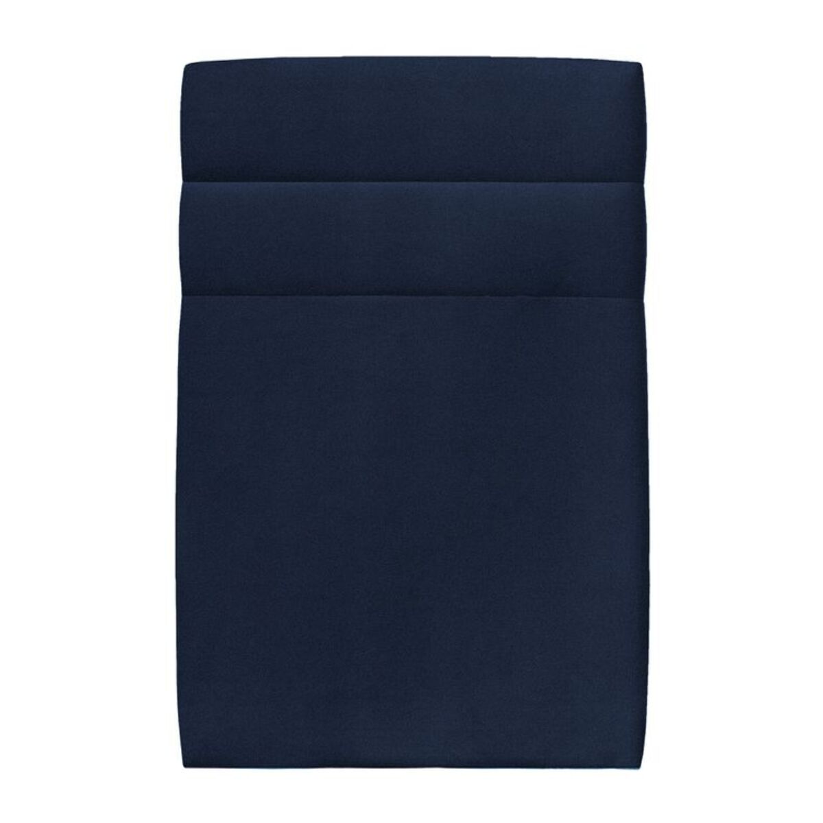 Tete de lit Bandes Horizontales Velours - Rembourrée A poser