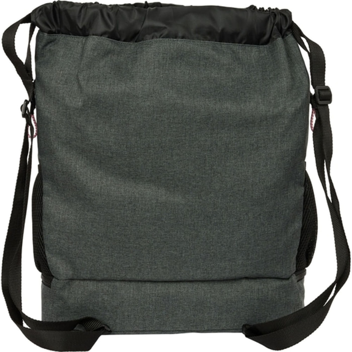 Saco mochila kappa "silver pink"