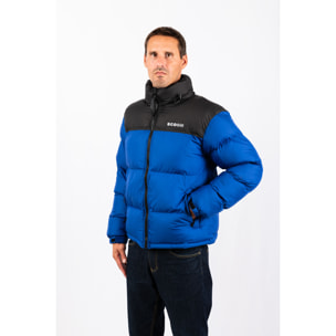 Chaqueta Lisboa short jacket marca ECOON - Azul claro / Negro