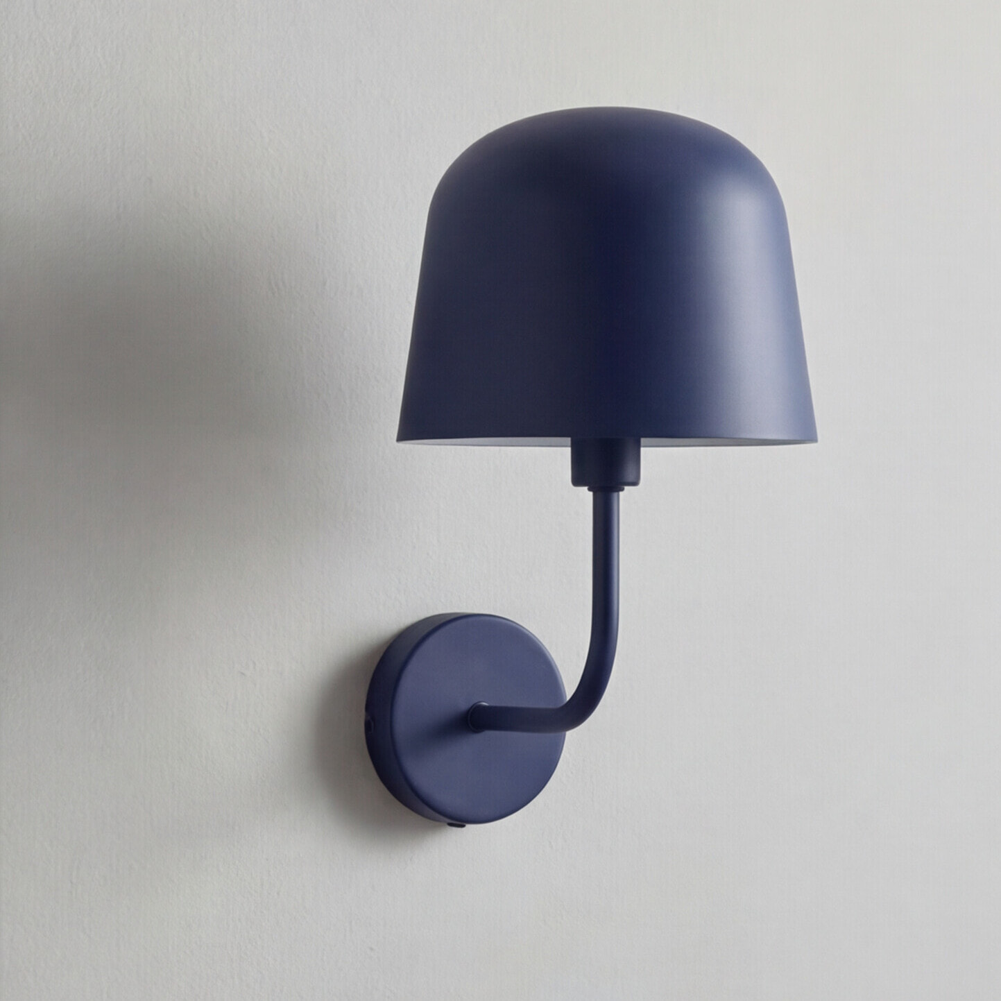 Forlight Fres aplique interior en azul para bombilla E14