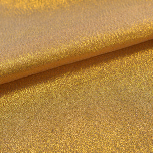 Tissu en étamine lamée Non Feu M1 - Jaune soleil