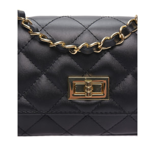 Borsa a spalla Anna Luchini Nero