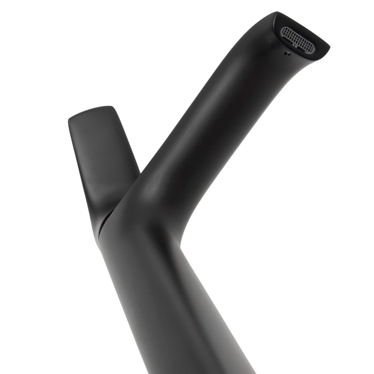Infinitio mitigeur de lavabo haut, sans vidage, noir mat SATBSINF285C avec une garantie de 5 ans