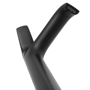 Infinitio mitigeur de lavabo haut, sans vidage, noir mat SATBSINF285C avec une garantie de 5 ans