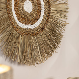 Décoration en fibre végétales naturelles 55cm KALA