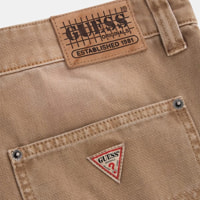 GUESS Originals - Pantalon - 100% coton - beige