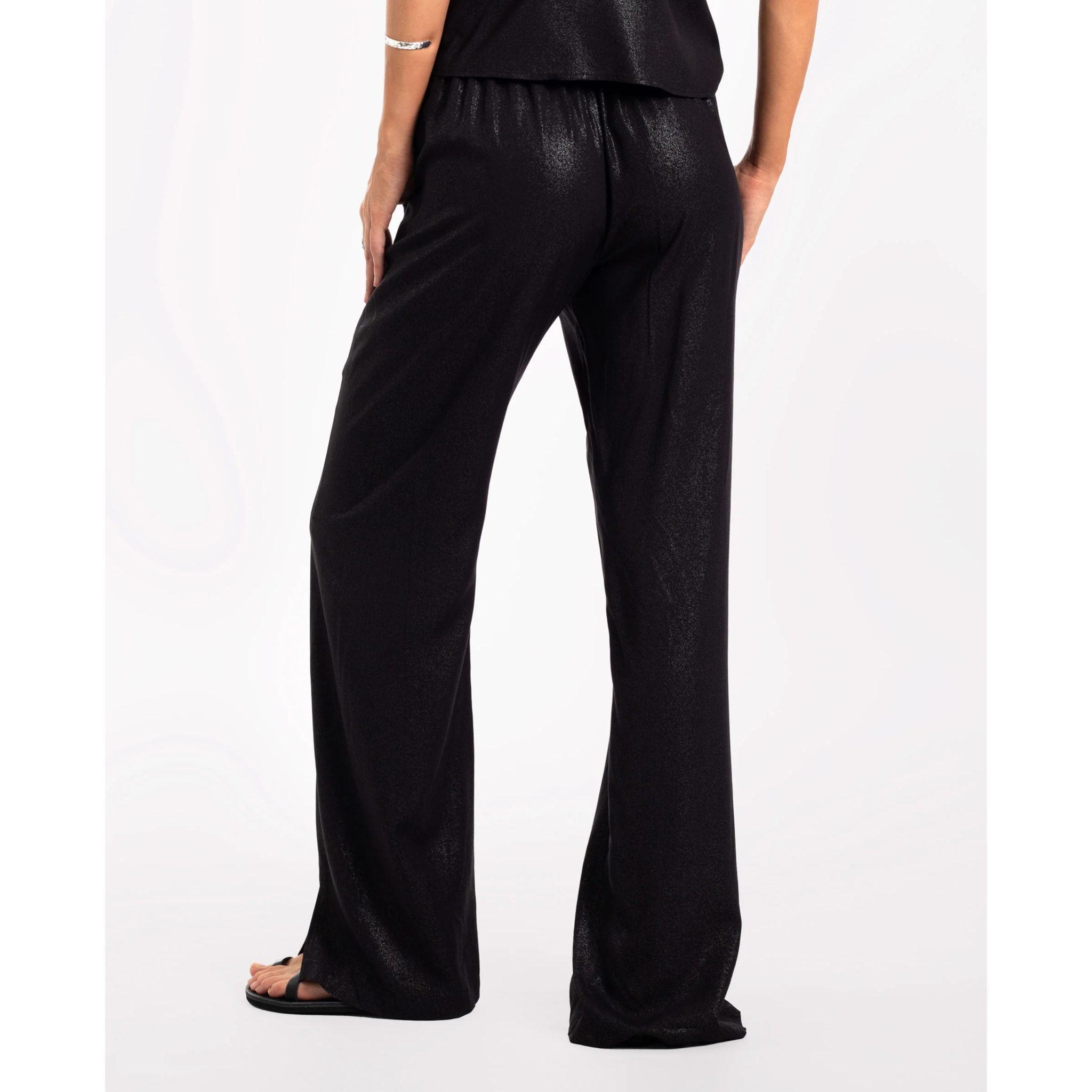 Pantalón de mujer largo con brillo