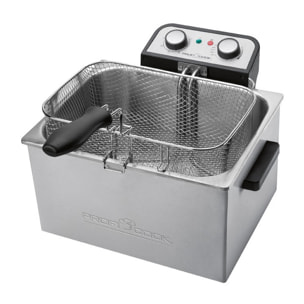 Double Friteuse 5L 3000W professionnelle Proficook PC-FR 1038