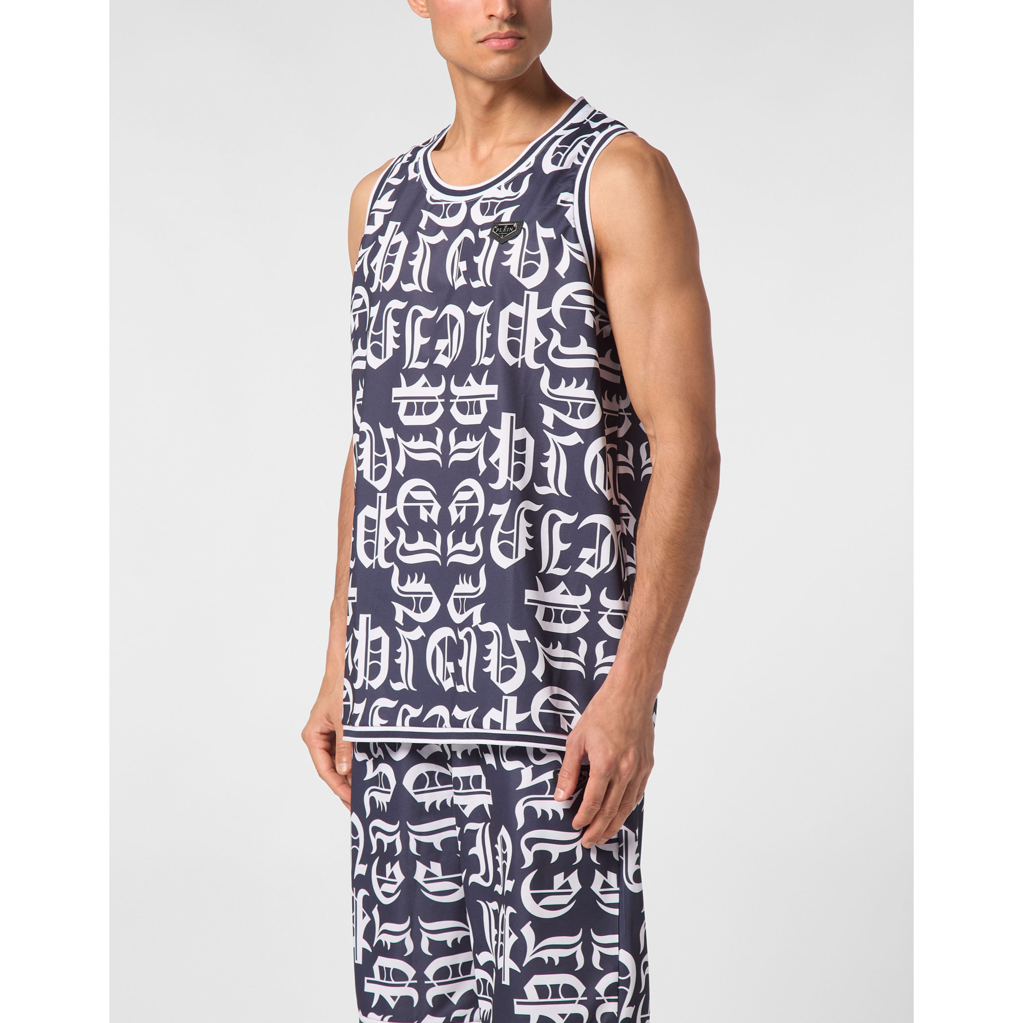PHILIPP PLEIN Tank Top GOTHIC PLEIN