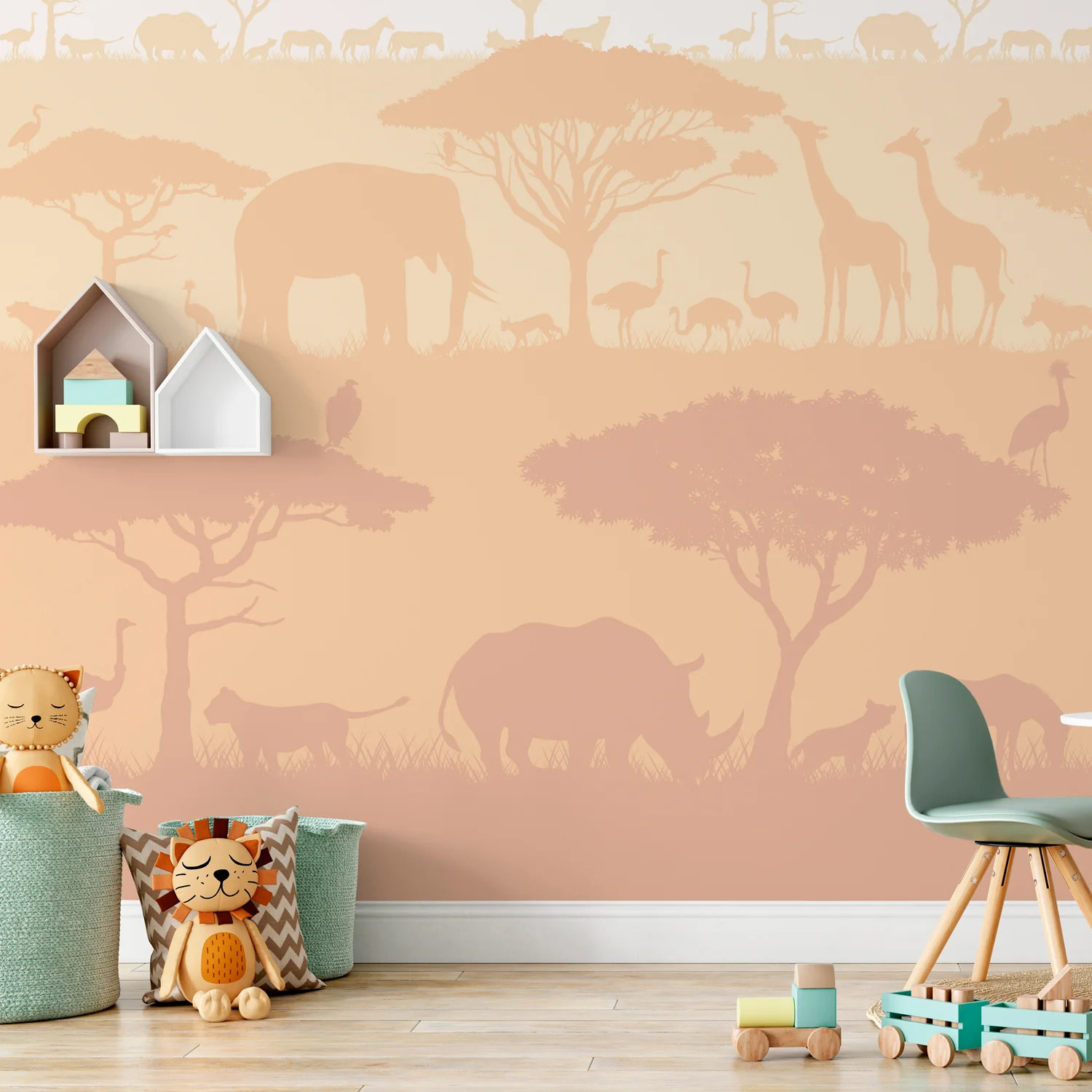Papier peint panoramique Savane