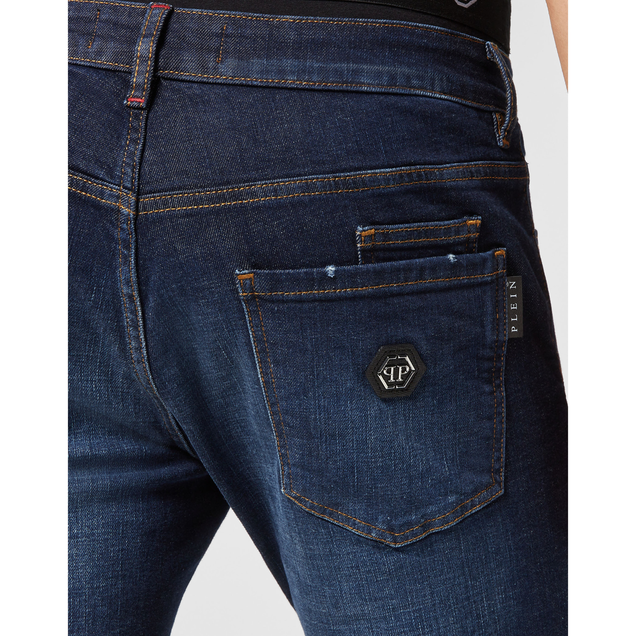 PHILIPP PLEIN Vaqueros de corte recto