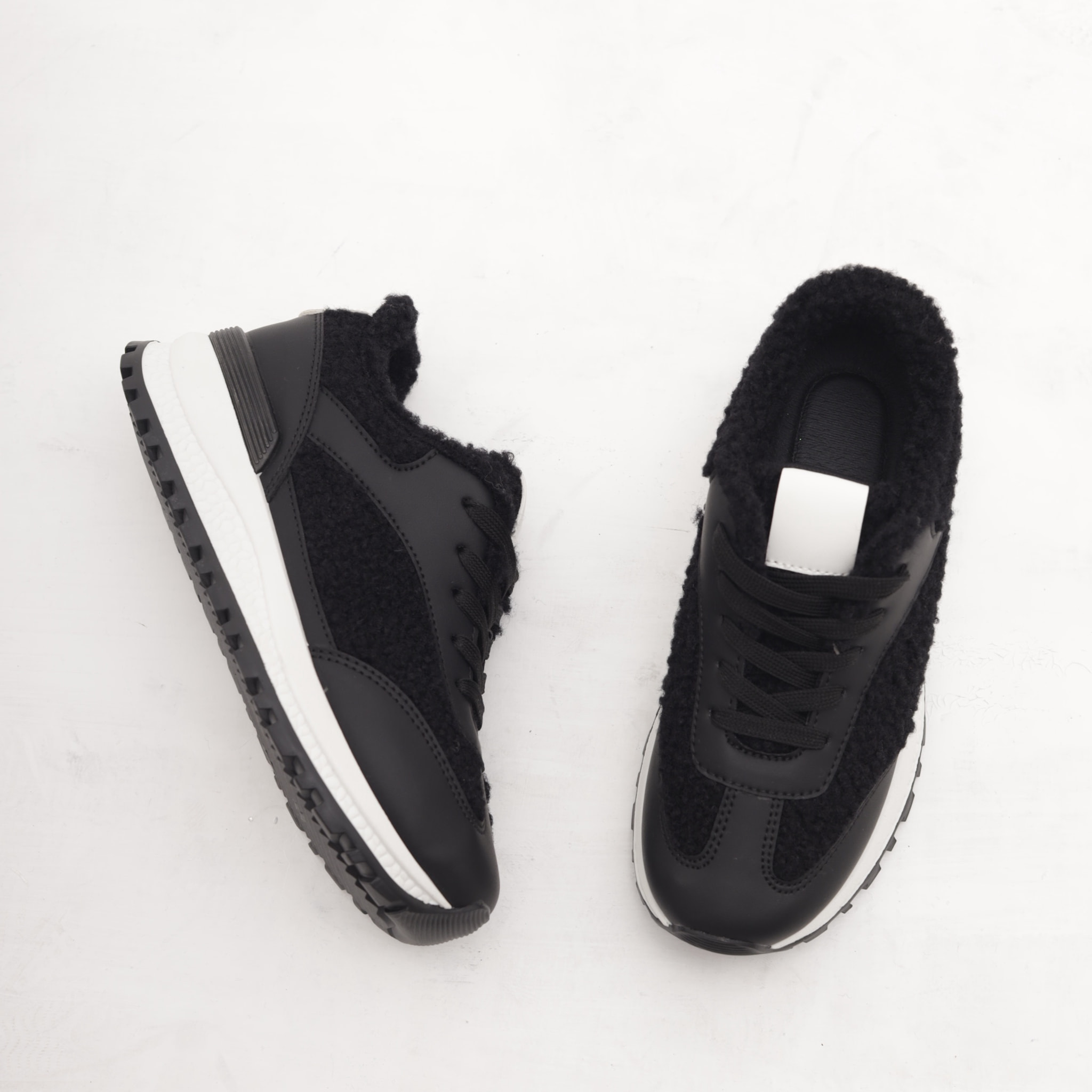 SNEAKERS RUNNING FUR NERO