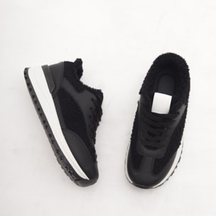 SNEAKERS RUNNING FUR NERO