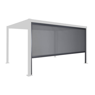 Store latéral 4m pour pergola bioclimatique Palace