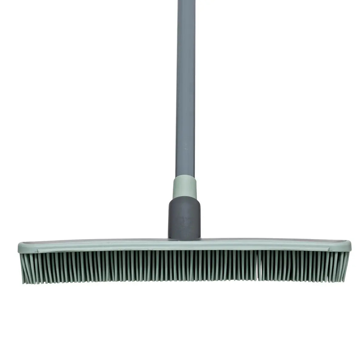 Balai antichoc télescopique en caoutchouc gris H125cm