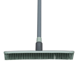 Balai antichoc télescopique en caoutchouc gris H125cm