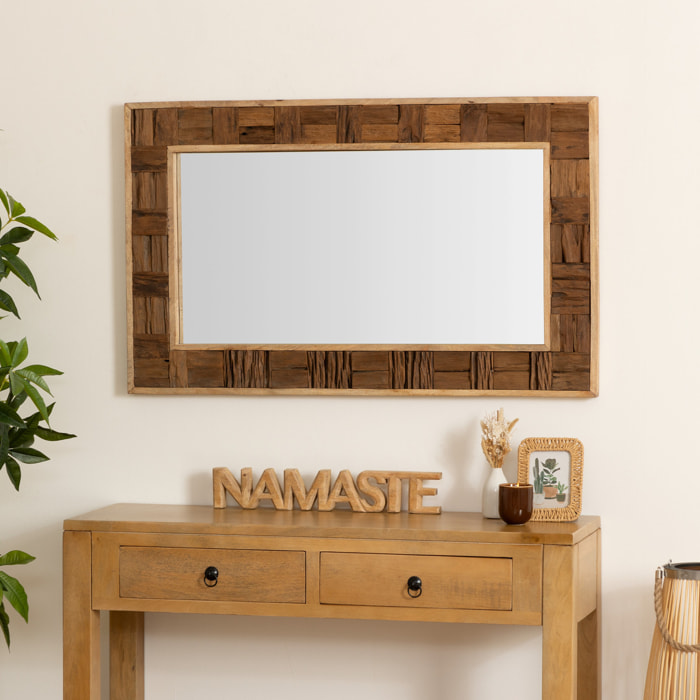 Cadre photo "Jily" en papier & métal 10x15cm