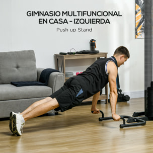 Máquina de Multiestación Ajustable Multiestación de Musculación con Placas de Peso de 45 kg Carga Max. 110 kg para Entrenamiento Fitness en Hogar Gimnasio 225x175x200 cm Negro