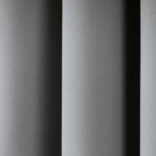 Rideau occultant ignifugé M1 non feu - Gris souris