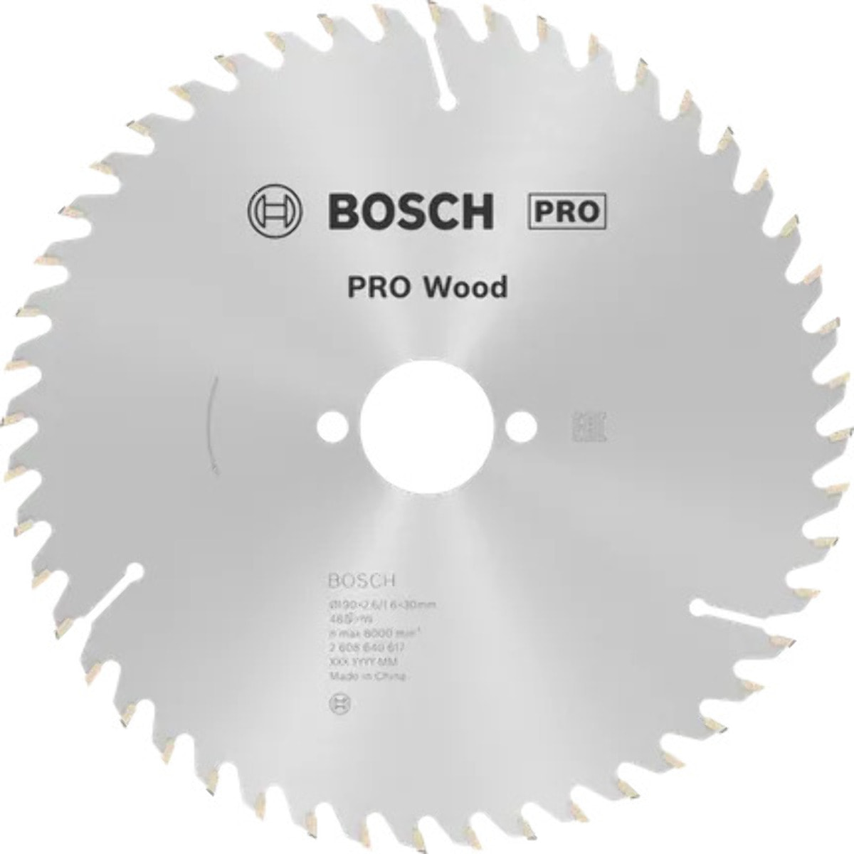 Lame de scie circulaire Optiline Wood Ø 30mm - 190 x 30 x 2,6 mm, 48 - 2 608 640 617