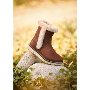 Stivali da bambina in pelliccia sintetica