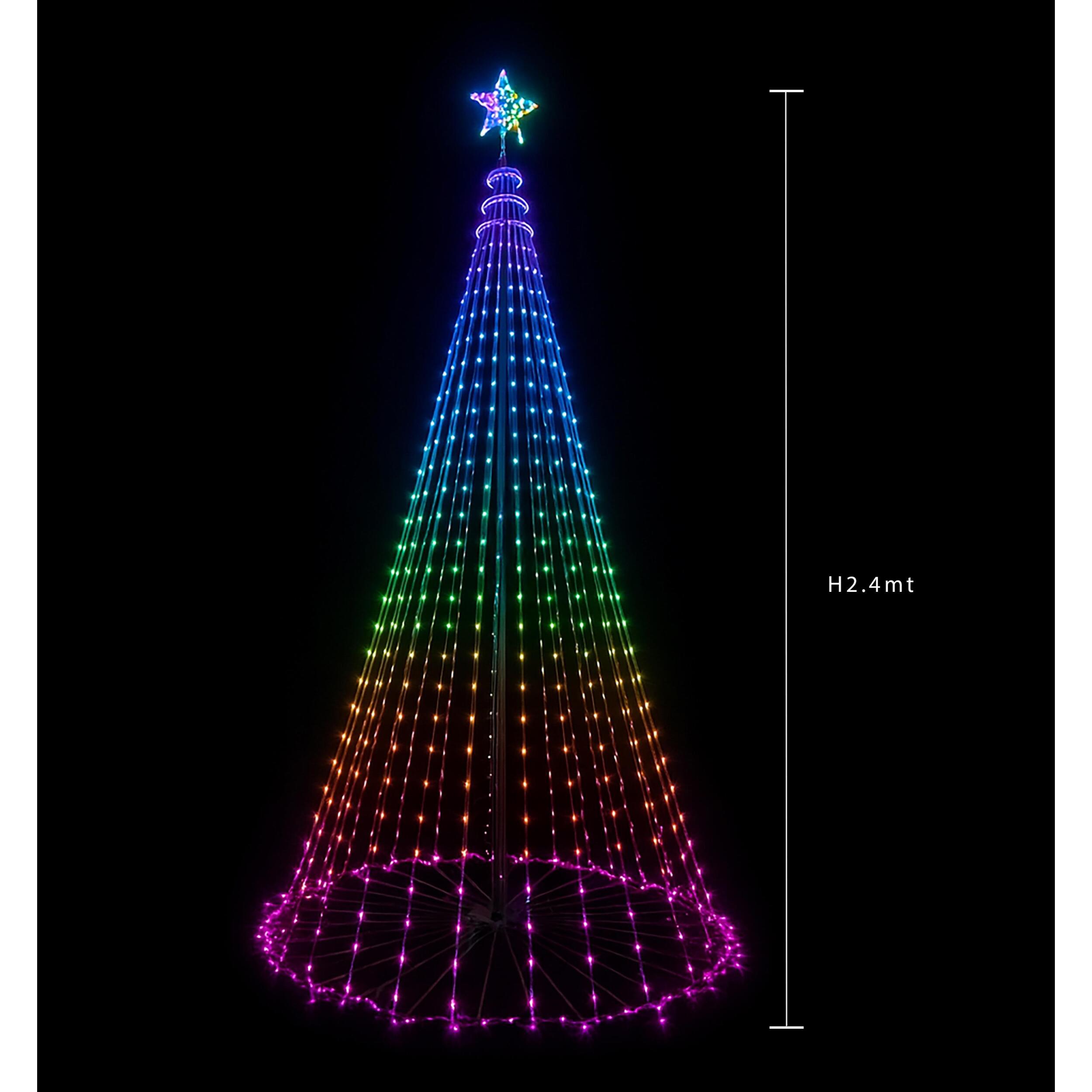 Led/albero 3,60 mt 32 g est-1070 led - Pezzi 1 - ALTRO - Bianchi Dino SpA