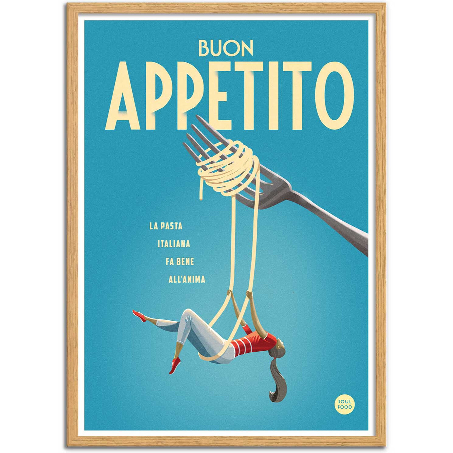 Affiche - Buon appetito - Mark Harrison