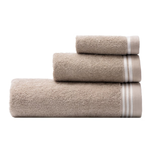 Set 3pcs toallas de baño  beige  benetton