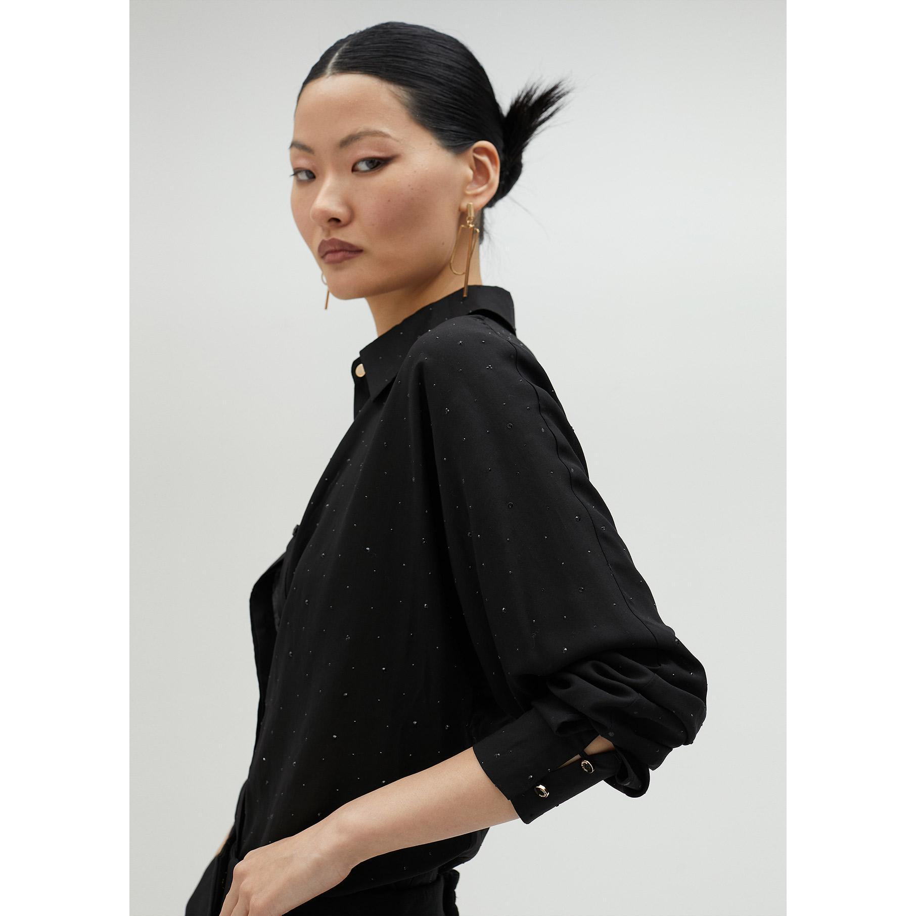 Camicia dettaglio strass