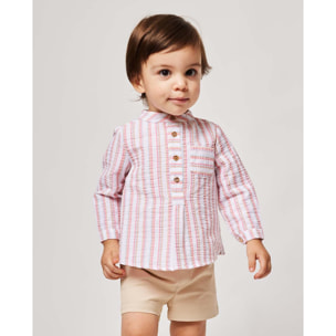 CAMISA RAYAS MUTICOLOR