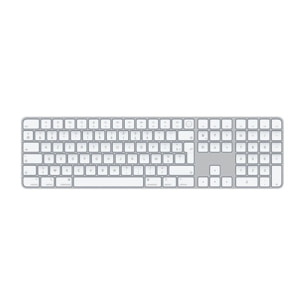 Clavier sans fil APPLE Magic Keyboard avec Touch ID Blanc