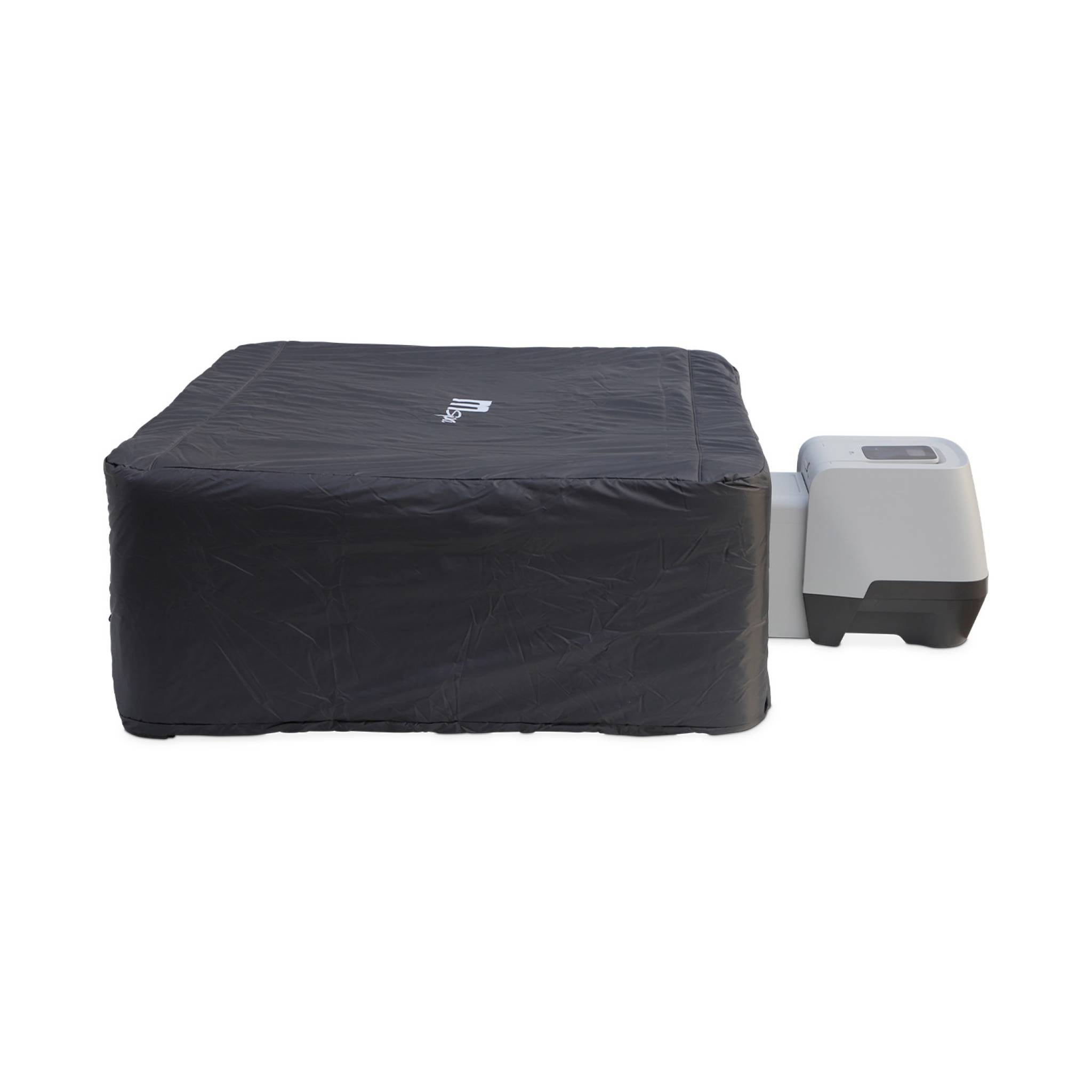 SPA rigide OSLO SAPPHIRE MSPA 6 personnes gris. 4 coussins. bâche incluse + housse thermique. hydromassages système