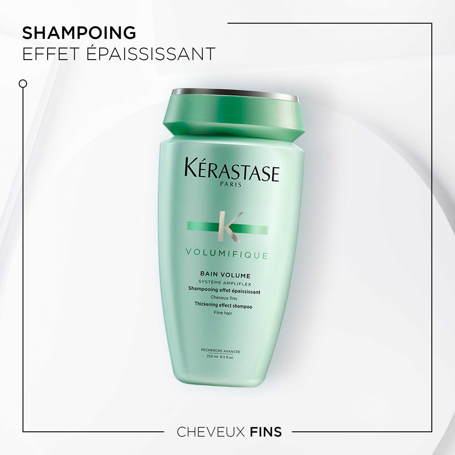 Resistance Volumifique - Shampoing volumateur, effet épaississant pour les cheveux fins 250 ml