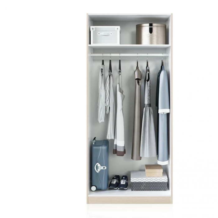 Armario Astra 2 Puertas Roble