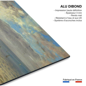 Tableau célèbre de Delacroix La mer à Dieppe Tableau alu Dibond