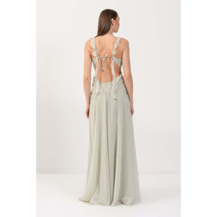 Kocca - Abito con cut-out e volants Donna