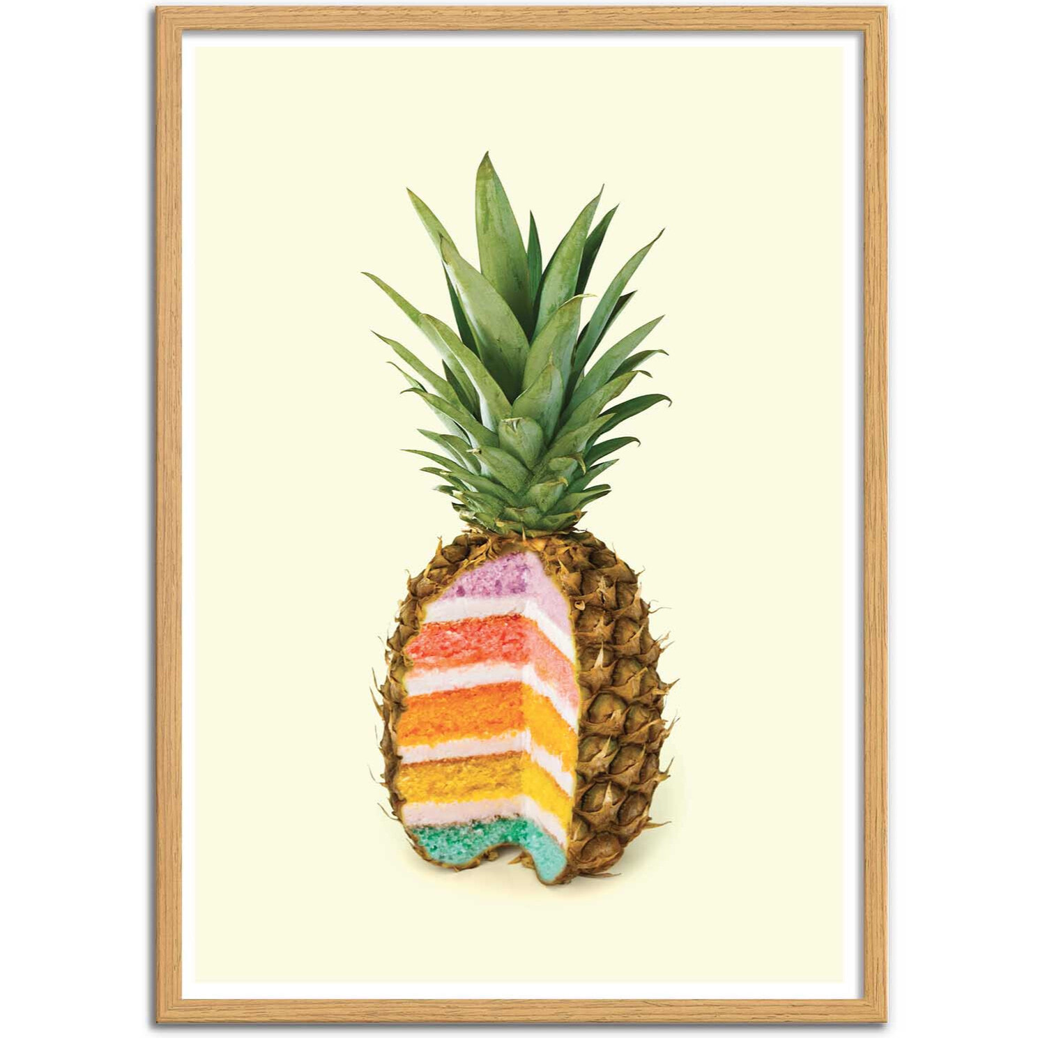 Affiche - Pineapple cake - Paul Fuentes